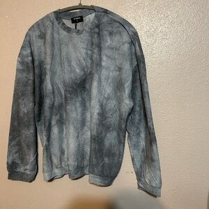 Storia Gray Tie-Dye Men's Shirt